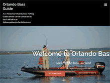 Tablet Screenshot of orlandobass.com